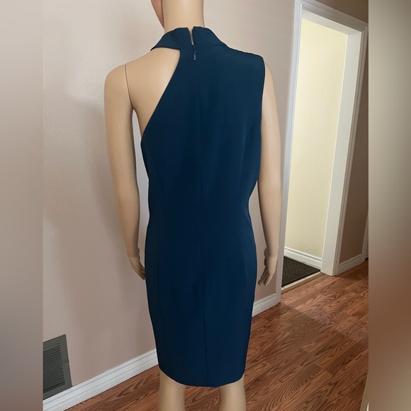 French Connection Echo Crepe One Shoulder Dress – Size XL 12 - Picture 2 of 6
